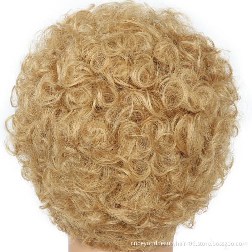 Short Bob Wig With Bangs Pixie Cut Brazilian Human Hair Wigs Remy Full Manchine Cheap Natural Black Brown Wigs For Women